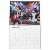 Calendrier de chat calico (Jan 2027)