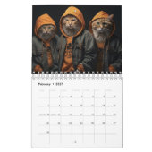 Calendrier de chat de poussette, Calendrier de cha (Feb 2027)