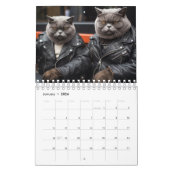 Calendrier de chat de poussette, Calendrier de cha (Jan 2026)