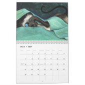 Calendrier de chat siamois par BihRle (Mar 2027)
