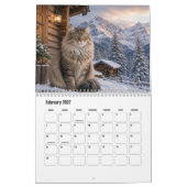 Calendrier de chat sibérien  (Feb 2027)
