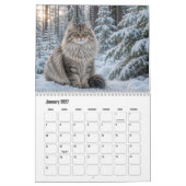 Calendrier de chat sibérien  (Jan 2027)