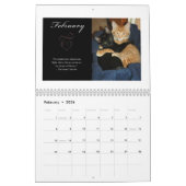 Calendrier de chatons et de citations 2009 (Feb 2026)