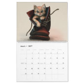 Calendrier de chats (Mar 2027)