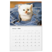 Calendrier de chats (Jan 2026)