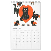 Calendrier de chats de Louis Wain (Feb 2027)