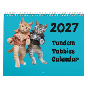 Calendrier de chats Tandem Tabbies 2027