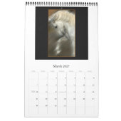 Calendrier de cheval - andalou, Lipizzan frison (Mar 2027)