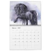 Calendrier de cheval de magie noire (Feb 2027)