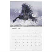 Calendrier de cheval de magie noire (Jan 2027)