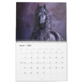 Calendrier de cheval de magie noire (Mar 2027)