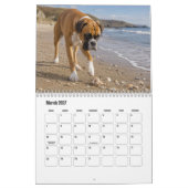 Calendrier de chien Boxer (Mar 2027)