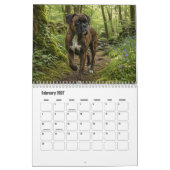 Calendrier de chien Boxer (Feb 2027)