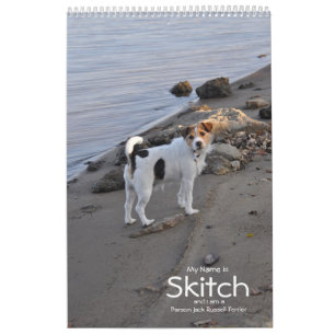 Calendrier de chien de Jack Russell Terrier de