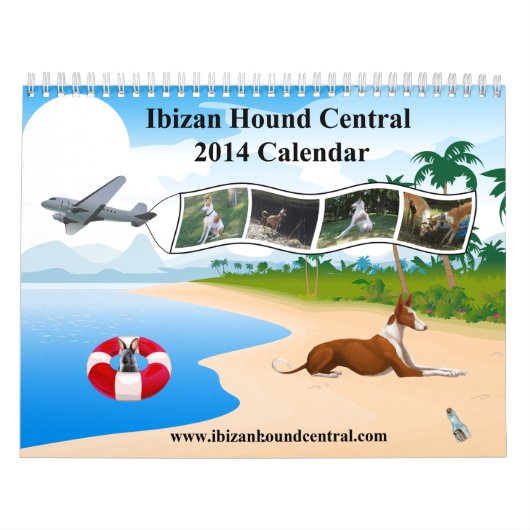 Calendrier de chien d'Ibizan (Protection)