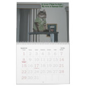 Calendrier de chien et de chat (Mar 2026)