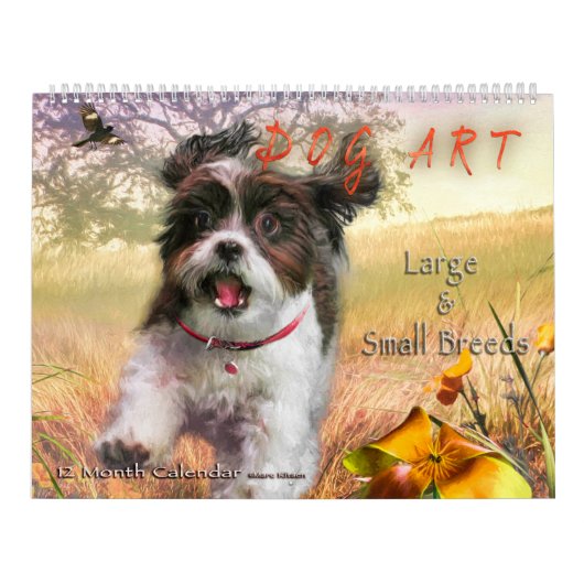 CALENDRIER DE CHIENS #1 Grandes & Petites Races (Protection)