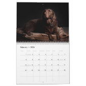 Calendrier de chiens de labrador retriever - (Feb 2026)
