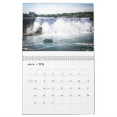 Calendrier de chutes du Niagara imprimé par (Mar 2026)