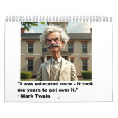 calendrier de citations de Mark Twain (Protection)