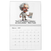 calendrier de citations de Mark Twain (Feb 2027)