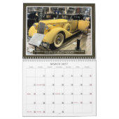 Calendrier de citations de photos de voitures clas (Mar 2027)