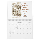 Calendrier de citations et d'images d'aventure du (Feb 2027)