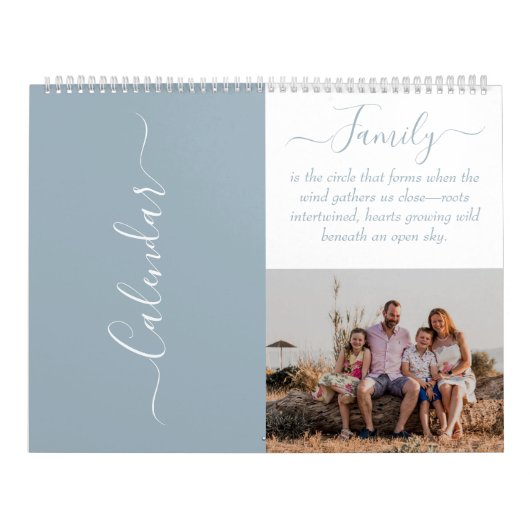 Calendrier de citations familiales 2026 (Protection)