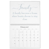 Calendrier de citations familiales 2026 (Feb 2027)