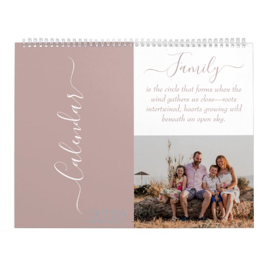 Calendrier de citations familiales 2026 (Protection)