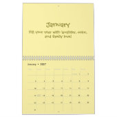 Calendrier de citations joyeuses 2026 (Jan 2027)