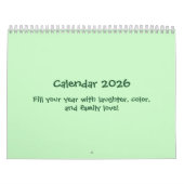 Calendrier de citations joyeuses 2026 (Protection)