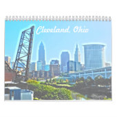 Calendrier de Cleveland Ohio de points de repère (Protection)