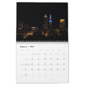 Calendrier de Cleveland Ohio de points de repère (Feb 2027)