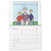 Calendrier de collage de grand-mamans (Feb 2027)