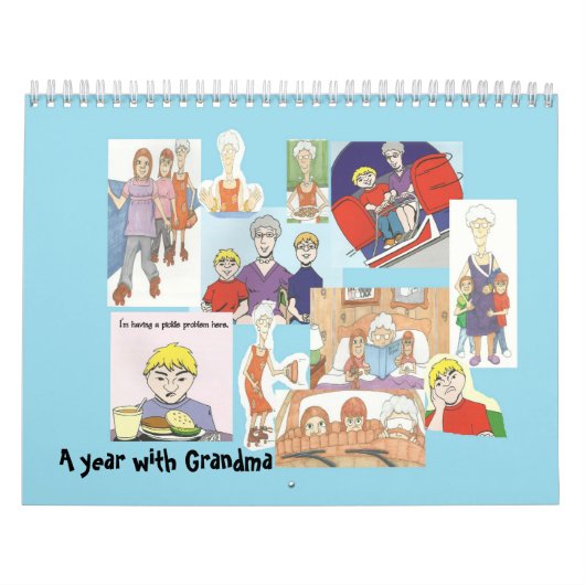 Calendrier de collage de grand-mamans (Protection)
