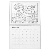 Calendrier de coloration 2025 (Mar 2026)