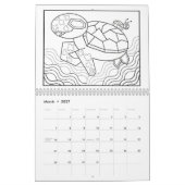 Calendrier de coloration 2025 (Mar 2027)
