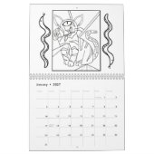 Calendrier de coloration 2025 (Jan 2027)