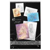 Calendrier de coloration d'imaginaire (Protection)