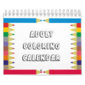 Calendrier de coloration pour adultes (Protection)