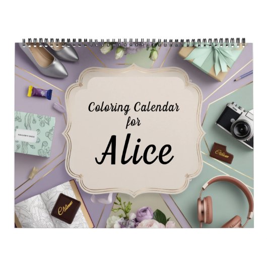 Calendrier de coloriage amusant (Protection)