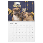 Calendrier de compagnie 2026 adorable avec nom (Jan 2027)