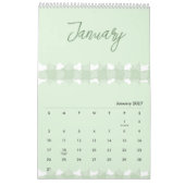 Calendrier de conception lumineux, joyeux et adora (Jan 2027)