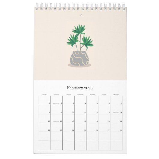 Calendrier De Conception Minimal 2022 Avec Housepl (Feb 2026)