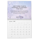 Calendrier de conseils de vie d'Alice Inoue 2026 (Jan 2027)