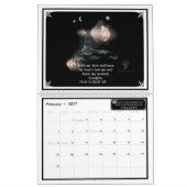 Calendrier de contemplation (art inspiré des verse (Feb 2027)