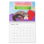Calendrier de contes de furet : Furets illustrés (Feb 2027)