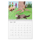 Calendrier de contes de furet : Furets illustrés (Mar 2027)