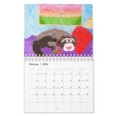 Calendrier de contes de furet : Furets illustrés (Feb 2026)